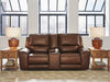 DeepWakes Power Reclining Loveseat with Console - Dow Furniture (ME)
