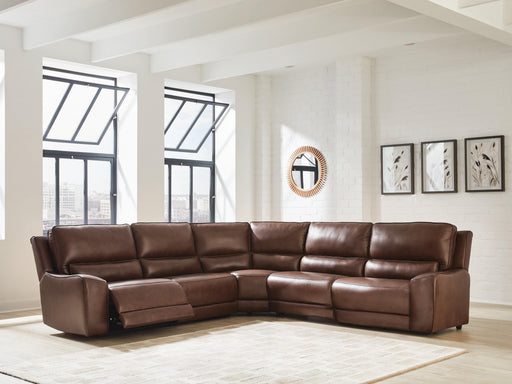 DeepWakes Power Reclining Sectional - Dow Furniture (ME)