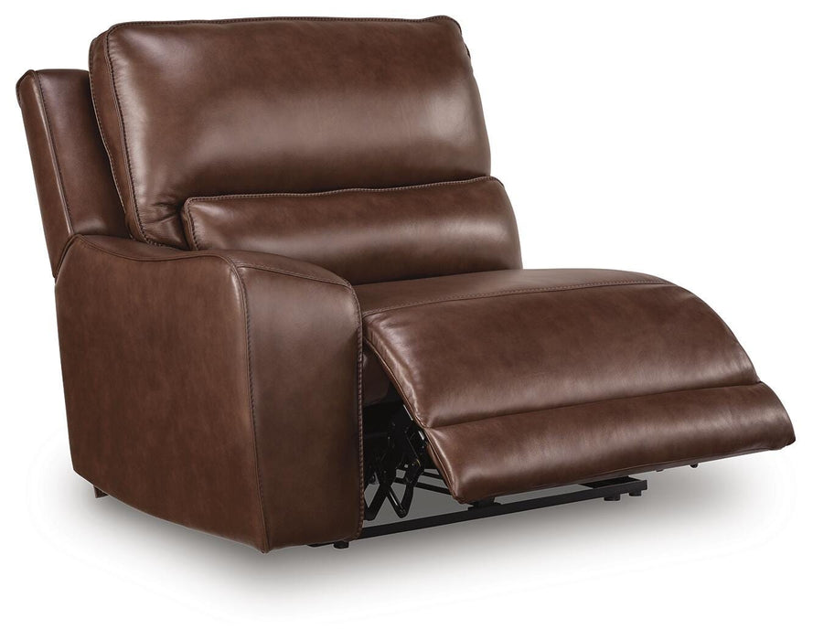 DeepWakes Power Reclining Sectional - Dow Furniture (ME)