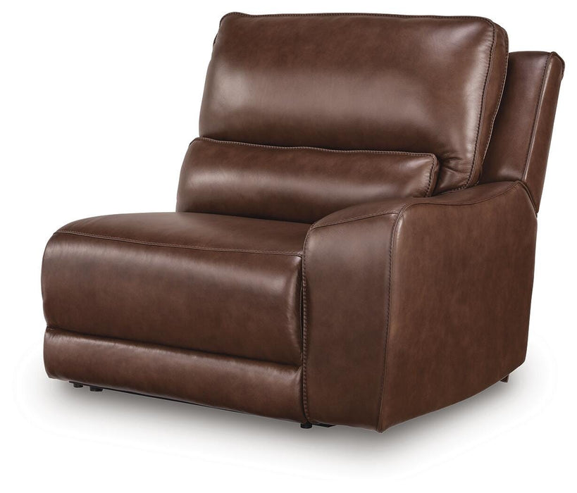 DeepWakes Power Reclining Sectional - Dow Furniture (ME)
