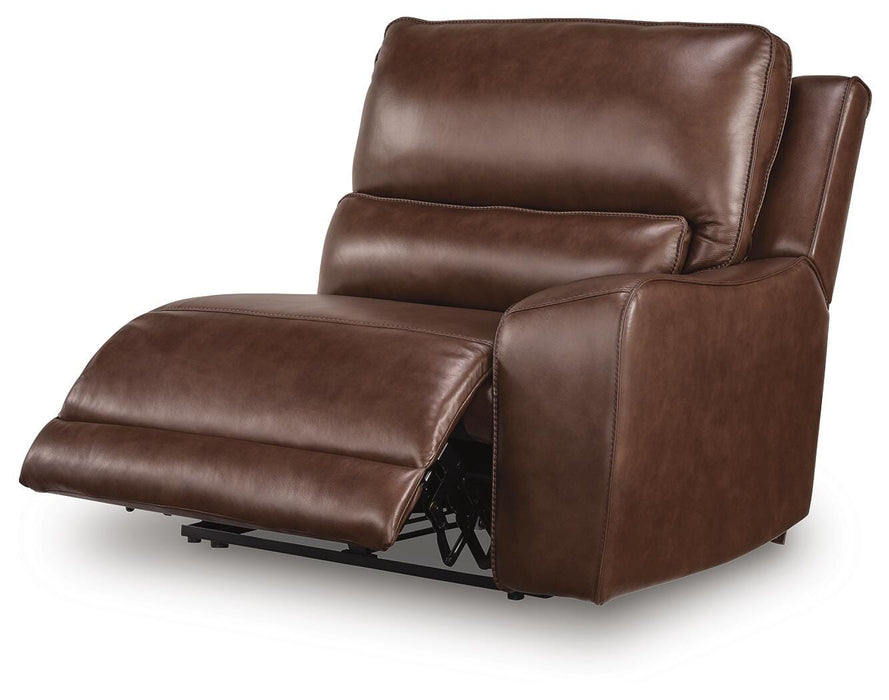 DeepWakes Power Reclining Sectional - Dow Furniture (ME)