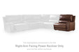 DeepWakes Power Reclining Sectional - Dow Furniture (ME)