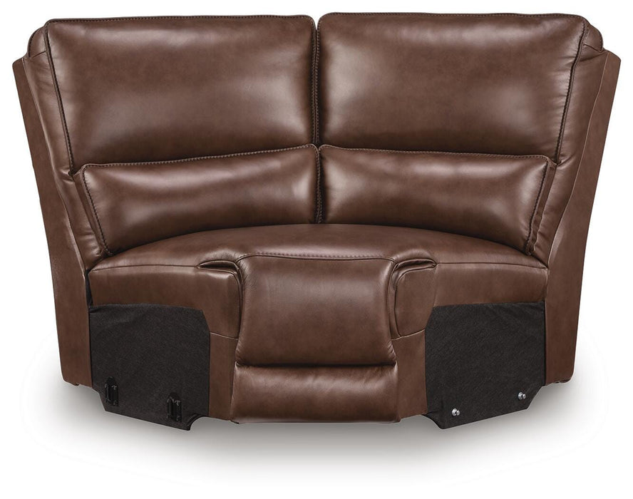 DeepWakes Power Reclining Sectional - Dow Furniture (ME)