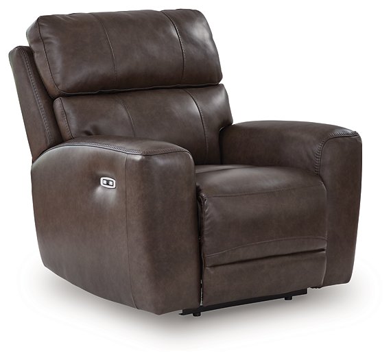 Crossplex Power Recliner - Dow Furniture (ME)