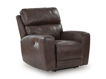 Crossplex Power Recliner - Dow Furniture (ME)