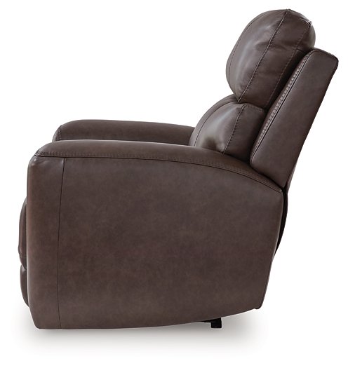 Crossplex Power Recliner - Dow Furniture (ME)