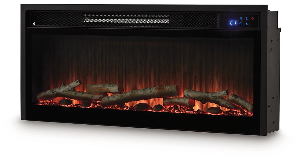Cayboni 71" TV Stand with Electric Fireplace - Dow Furniture (ME)