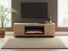 Cayboni 71" TV Stand with Electric Fireplace - Dow Furniture (ME)