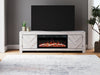 Cayboni 71" TV Stand with Electric Fireplace - Dow Furniture (ME)