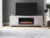 Cayboni 71" TV Stand with Electric Fireplace - Dow Furniture (ME)
