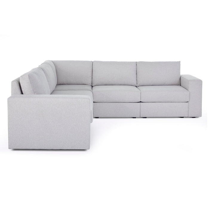 Flex 5-Seat Sectional with Wide Arm - 5000003332 - Dow Furniture (ME)