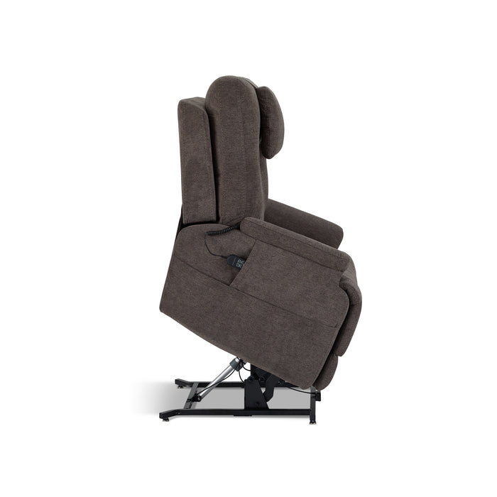 Zecliner Model 2+ Latitudes Power Lift Sleep Recliner with Power Headrest, Lumbar, Heat & Massage - 5000008162 - Dow Furniture (ME)
