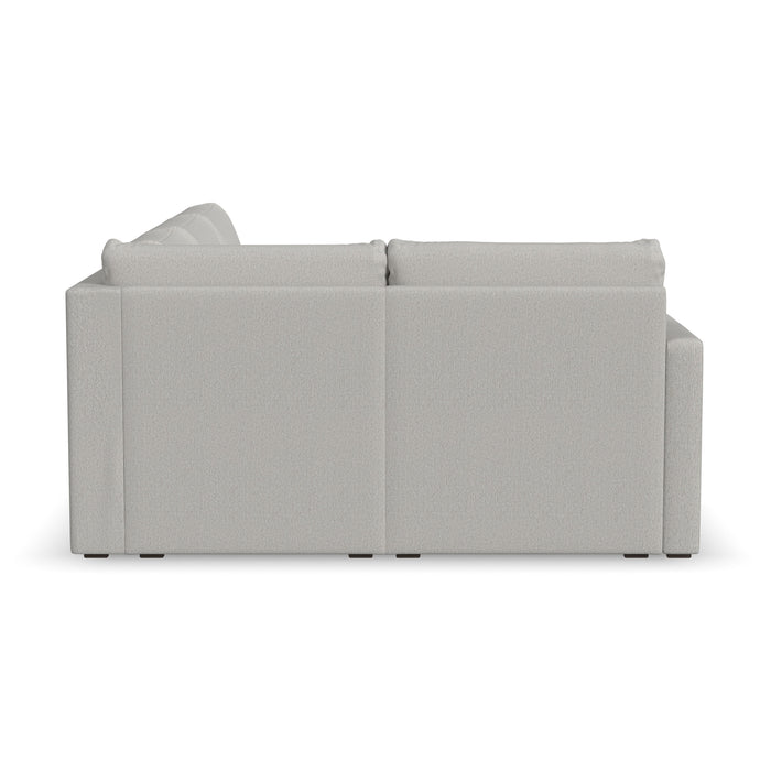 Flex 4-Seat Sectional with Standard Arm - 5000003546 - Dow Furniture (ME)
