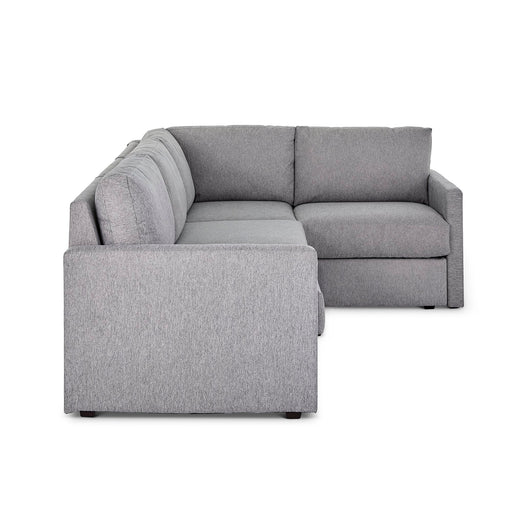 Flex 4-Seat Sectional with Narrow Arm - 5000003485 - Dow Furniture (ME)