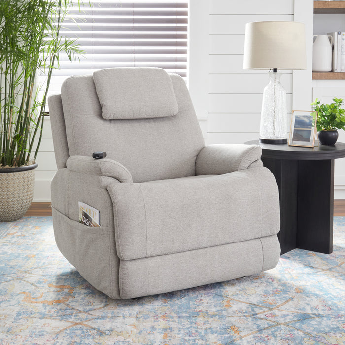 Zecliner Model 2 Petite Latitudes Power Lift Sleep Recliner with Power Headrest & Lumbar - Dow Furniture (ME)