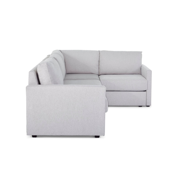 Flex 4-Seat Sectional with Narrow Arm - 5000003484 - Dow Furniture (ME)