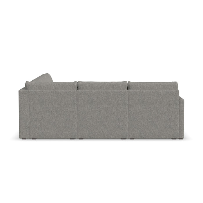 Flex 5-Seat Sectional with Narrow Arm - 5000003370 - Dow Furniture (ME)