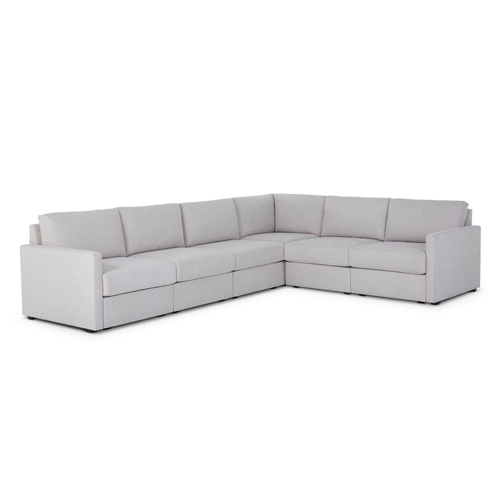 Flex 6-Seat Sectional with Narrow Arm - 5000003378 - Dow Furniture (ME)