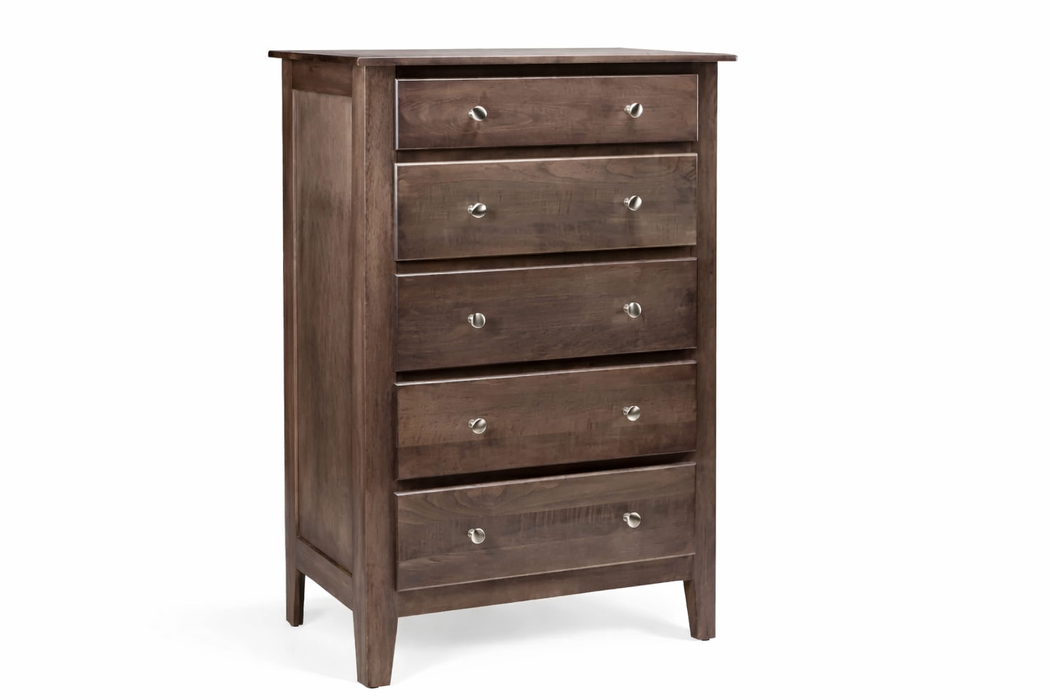 Mapleton Five Drawer Chest - Dow Furniture (ME)