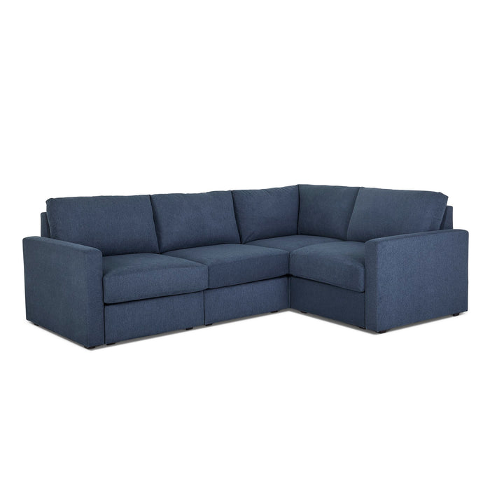 Flex 4-Seat Sectional with Standard Arm - 5000003826 - Dow Furniture (ME)