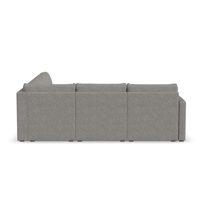 Flex 5-Seat Sectional with Standard Arm - 5000003529 - Dow Furniture (ME)