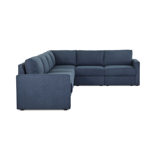 Flex 6-Seat Sectional with Standard Arm - 5000003828 - Dow Furniture (ME)
