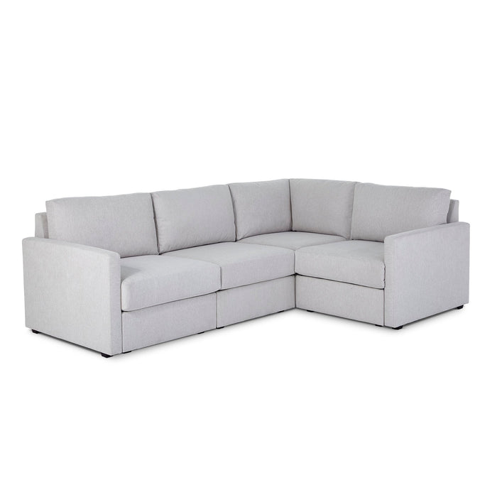 Flex 4-Seat Sectional with Narrow Arm - 5000003484 - Dow Furniture (ME)