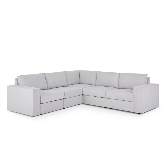 Flex 5-Seat Sectional with Wide Arm - 5000003332 - Dow Furniture (ME)
