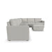 Flex 6-Seat Sectional with Narrow Arm and Storage Ottoman - 5000003377 - Dow Furniture (ME)