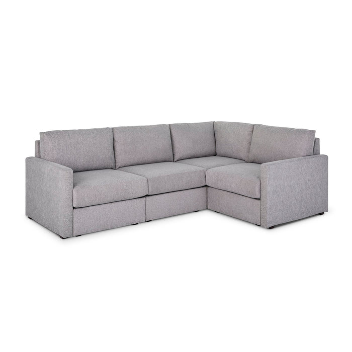 Flex 4-Seat Sectional with Narrow Arm - 5000003485 - Dow Furniture (ME)