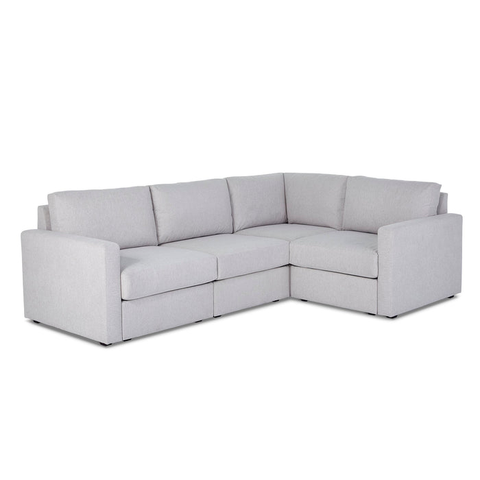 Flex 4-Seat Sectional with Standard Arm - 5000003546 - Dow Furniture (ME)