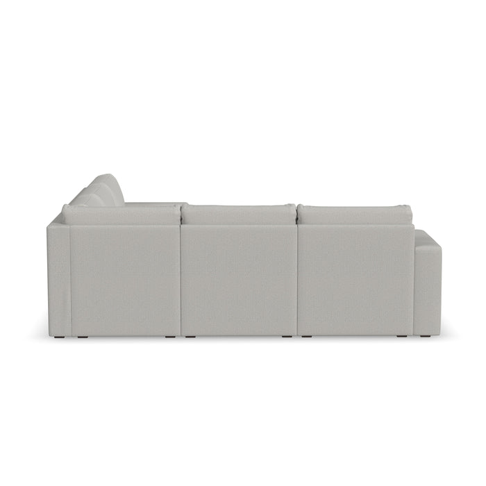 Flex 5-Seat Sectional with Wide Arm - 5000003332 - Dow Furniture (ME)