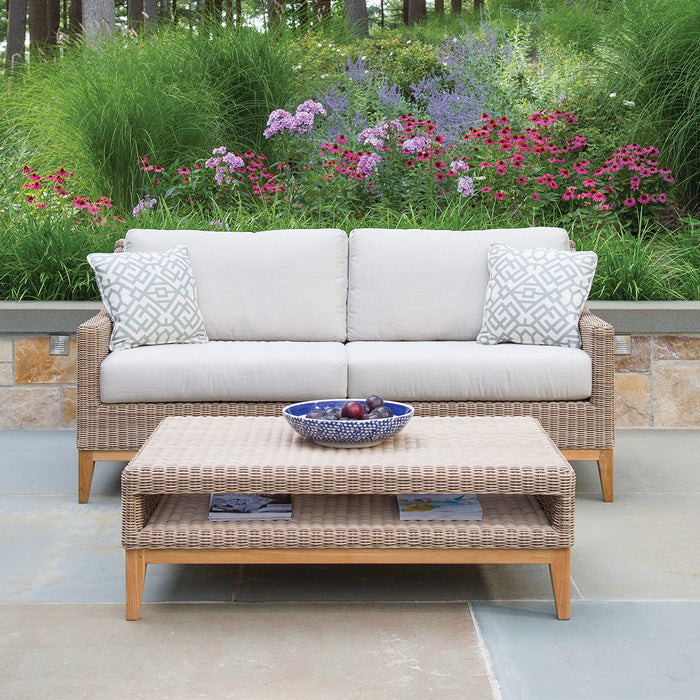 Frances Woven 2-Seat Sofa