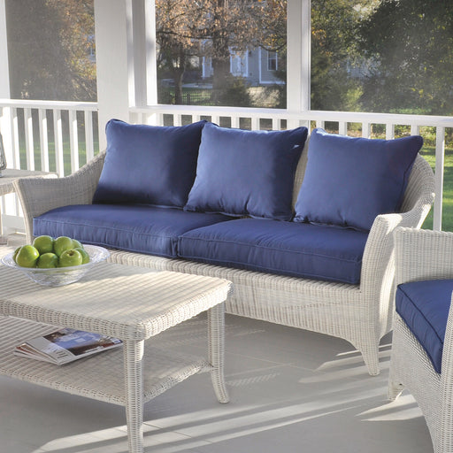 Cape Cod Wicker Sofa - Dow Furniture (ME)