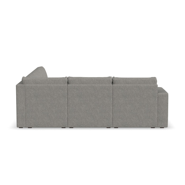 Flex 5-Seat Sectional with Wide Arm - 5000003315 - Dow Furniture (ME)