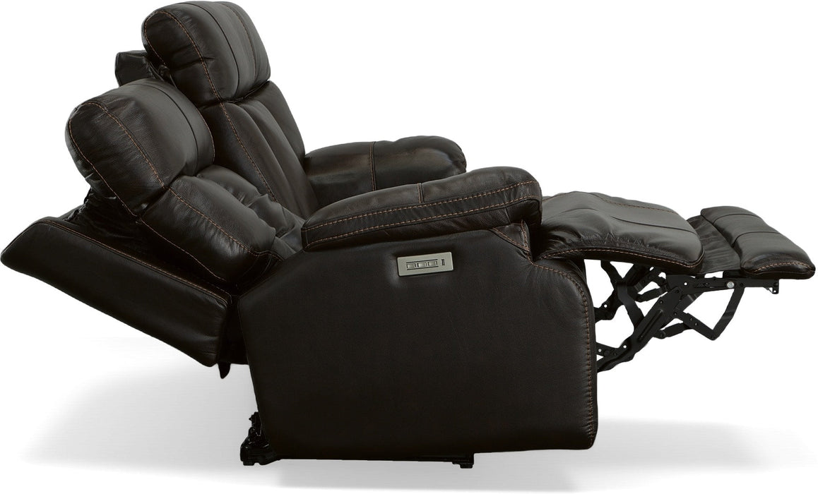 Clive Power Reclining Loveseat with Power Headrests & Lumbar