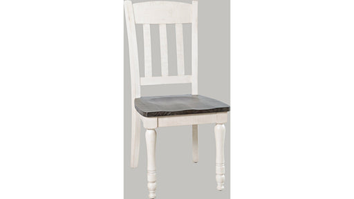 Jofran Madison County Slatback Dining Chair in Vintage White (Set of 2) image