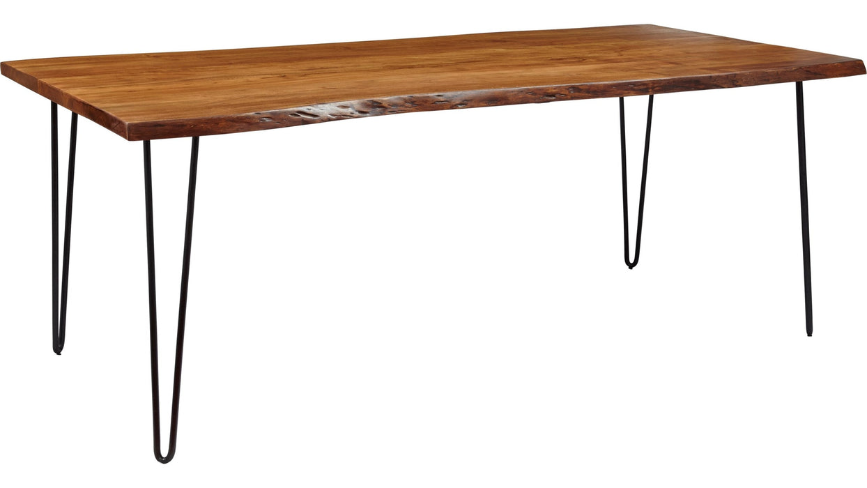 Jofran Nature's Edge 79" Dining Table in Light Chestnut image