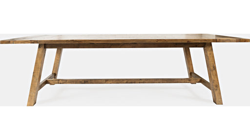 Jofran Telluride Counter Height Trestle Table in Natural image