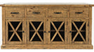 Jofran Telluride 4 Drawer Sideboard in Natural image