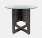 Jofran Altamonte 48" Round Counter Dining Table in Brushed Grey image