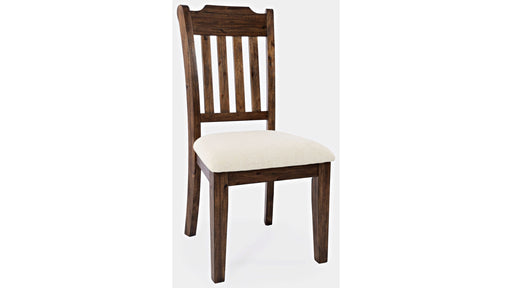 Jofran Bakersfield Slatback Dining Chair in Rich Dark Brown (Set of 2) image