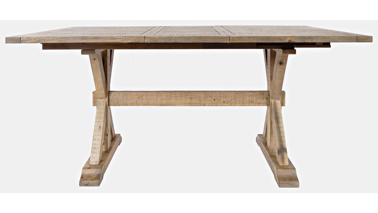 Jofran Carlyle Crossing Counter Dining Table in Rustic Distressed Pine image