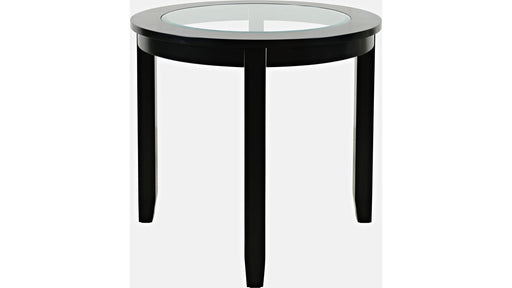 Jofran Urban Icon 42" Round Counter Height Dining Table in Black image