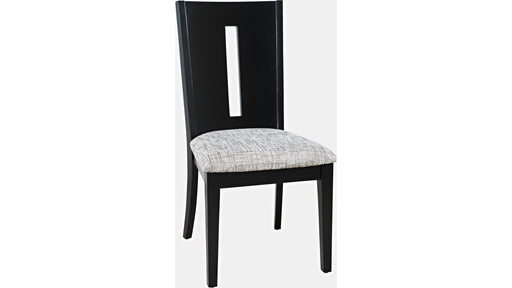 Jofran Urban Icon Slotback Chair in Black (Set of 2) image