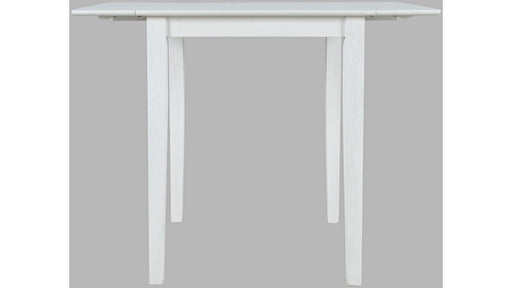 Jofran Eastern Tides Drop Leaf Counter Table in Blanc image