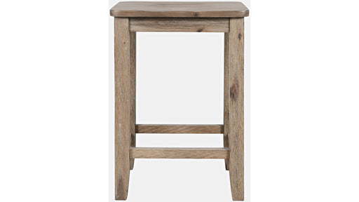 Jofran Eastern Tides Backless Counter Stool in Bisque (Set of 2) image
