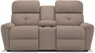 La-Z-Boy Douglas Cashmere Power Reclining Loveseat with Headrest and Console image