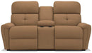 La-Z-Boy Douglas Fawn Power Reclining Loveseat with Headrest and Console image