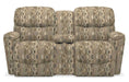 La-Z-Boy Kipling Flax Power Reclining Loveseat With Headrest and Console image